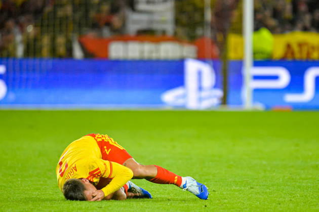 FOOTBALL : RC Lens vs Sporting Club Portugal - Ligue des Champions - Phase de Ligue - Journée 2 - 13 10 2026 Ruben Aguilar (RC Lens) LensFrance  Copyright: xBaptistexAutissierx