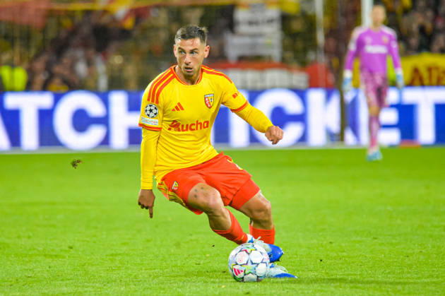 FOOTBALL : RC Lens vs Sporting Club Portugal - Ligue des Champions - Phase de Ligue - Journée 2 - 13 10 2026 Ruben Aguilar (RC Lens) LensFrance  Copyright: xBaptistexAutissierx