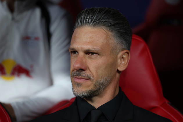 13.10.2026, xtgx, Fussball, UEFA Champions League, RB Leipzig - PSV Eindhoven, v.l. Trainer Coach Martin Demichelis (RB Leipzig) (DFL DFB REGULATIONS PROHIBIT ANY USE OF PHOTOGRAPHS as IMAGE SEQUENCES and or QUASI-VIDEO) Leipzig