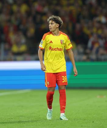 UEFA Champions League - RC Lens v Sporting Club de Portugal LENS, FRANCE, OCTOBER 13: Mezian Mesloub of Lens during the UEFA Champions League 2026 27 League Phase MD2 match between RC Lens and Sporting Club de Portugal at Stade Bollaert-Delelis on October 13, 2026 in Lens, France. (Photo by Daniel Weir) Lens Stade Bollaert-Delelis France Copyright: xDanielxWeir SportsxPressxPhotox Sportspressphoto_SPR254444