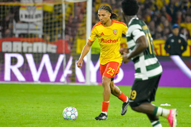 FOOTBALL : RC Lens vs Sporting Club Portugal - Ligue des Champions - Phase de Ligue - Journée 2 - 13 10 2026 Ismaëlo Ganiou (RC Lens) LensFrance  Copyright: xBaptistexAutissierx