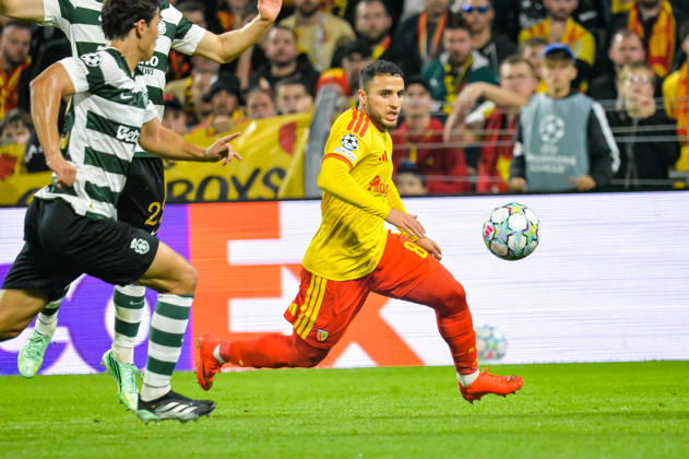 FOOTBALL : RC Lens vs Sporting Club Portugal - Ligue des Champions - Phase de Ligue - Journée 2 - 13 10 2026 Yacine Titraoui (RC Lens) LensFrance  Copyright: xBaptistexAutissierx