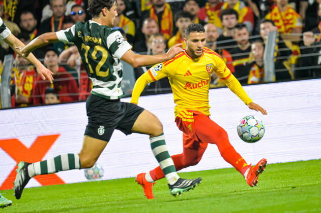 FOOTBALL : RC Lens vs Sporting Club Portugal - Ligue des Champions - Phase de Ligue - Journée 2 - 13 10 2026 Yacine Titraoui (RC Lens) LensFrance  Copyright: xBaptistexAutissierx
