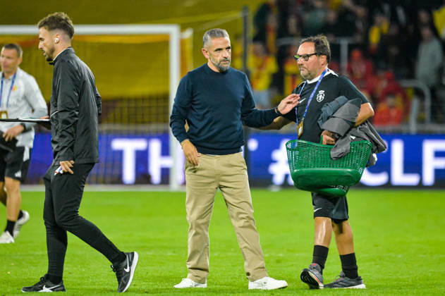 FOOTBALL : RC Lens vs Sporting Club Portugal - Ligue des Champions - Phase de Ligue - Journée 2 - 13 10 2026 Rui Borges (Sporting Club Portugal) LensFrance  Copyright: xBaptistexAutissierx
