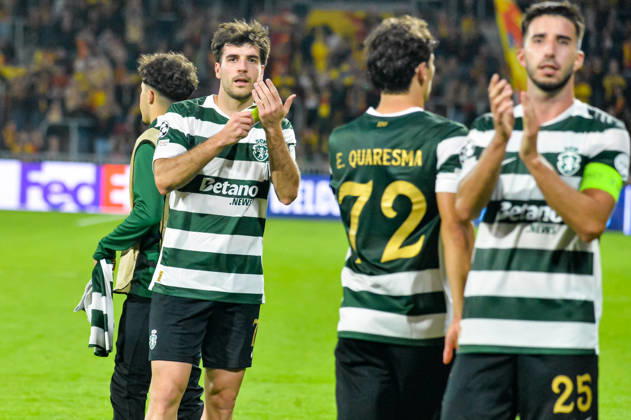 FOOTBALL : RC Lens vs Sporting Club Portugal - Ligue des Champions - Phase de Ligue - Journée 2 - 13 10 2026 Fotis Ioannidis (Sporting Club Portugal) LensFrance  Copyright: xBaptistexAutissierx