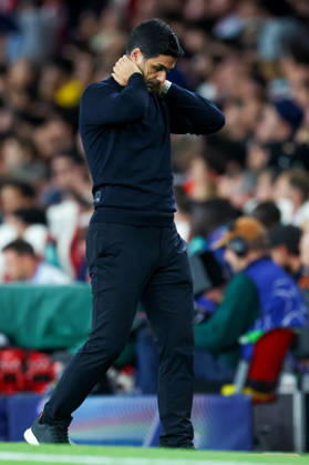 Arsenal FC v LOSC Lille - UEFA Champions League 2026 27 League Phase MD2 Mikel Arteta, Manager of Arsenal reacts on the side line during the UEFA Champions League 2026 27 League Phase MD2 match between Arsenal FC and LOSC Lille at Arsenal Stadium on October 13, 2026 in London, England. London Arsenal Stadium England United Kingdom Copyright: xAllstarxPicturexLibraryxLtdx