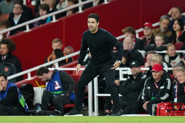 Arsenal v Lille OSC, UEFA Champions League Mikel Arteta, Manager of Arsenal during Arsenal v Lille OSC UEFA Champions League matchday 2 at the Emirates Stadium, London, England on 13 October 2026 Credit: Dylan Hepworth Every Second Media Editorial use only. All images are copyright Every Second Media Limited. No images may be reproduced without prior permission. Copyright: xIMAGO EveryxSecondxMediax ESM-2215-0039 DylanxHepworthx xEveryxSecondxMediax