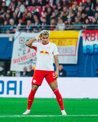 Antonio Nusa (RB Leipzig, 7) frustrated RB Leipzig vs PSV Eindhoven, UEFA Champions League, Champions League, Germany, Football, 26 27, GER, Leipzig, Red Bull Arena Stadium, 13 October 2026 DFL regulations prohibit any use of photographs as image sequences and or quasi-video.DFL regulations prohibit any use of photographs as image sequences and or quasi-video. Leipzig Red Bull Arena, Leipzig Sachsen GER Copyright: xBillmanxDubex