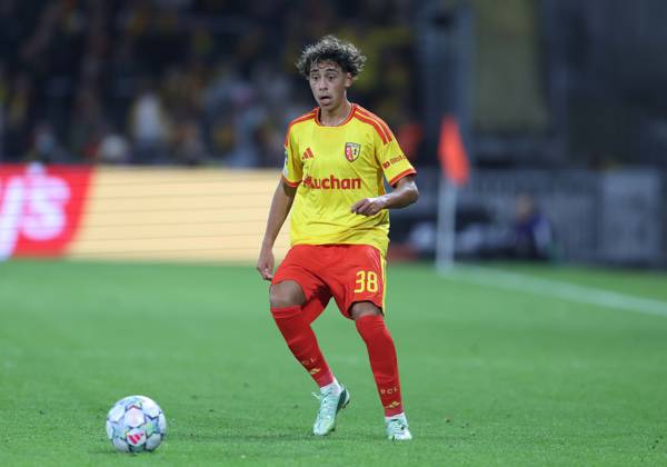 UEFA Champions League - RC Lens v Sporting Club de Portugal LENS, FRANCE, OCTOBER 13: Mezian Mesloub of Lens on the ball during the UEFA Champions League 2026 27 League Phase MD2 match between RC Lens and Sporting Club de Portugal at Stade Bollaert-Delelis on October 13, 2026 in Lens, France. (Photo by Daniel Weir) Lens Stade Bollaert-Delelis France Copyright: xDanielxWeir SportsxPressxPhotox Sportspressphoto_SPR254527