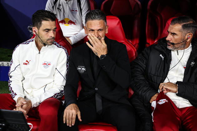 Trainer Martin Demichelis (RB Leipzig) - Champions League Gruppenphase Saison 2026-2027 Punktspiel RB Leipzig vs.PSV Eindhoven in der Red Bull Arena in Leipzig - Fussball,Deutschland,Mann,Männer,13.10.2026