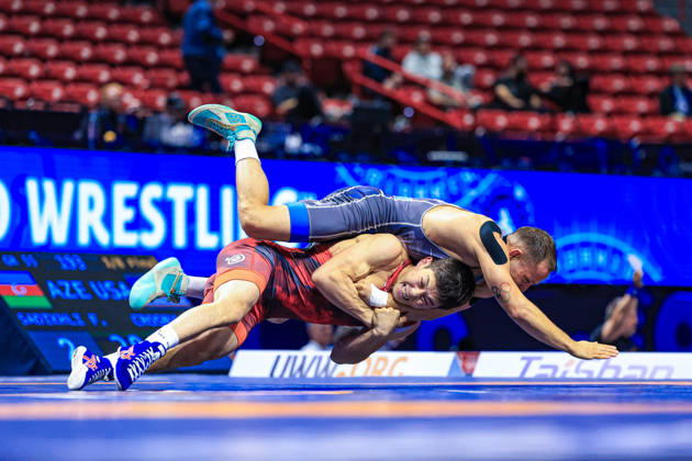 U23 World Championships 55kg GR - Barsbek Asankozhoev (KGZ) df. Muhammet Emin Cakir (TUR)