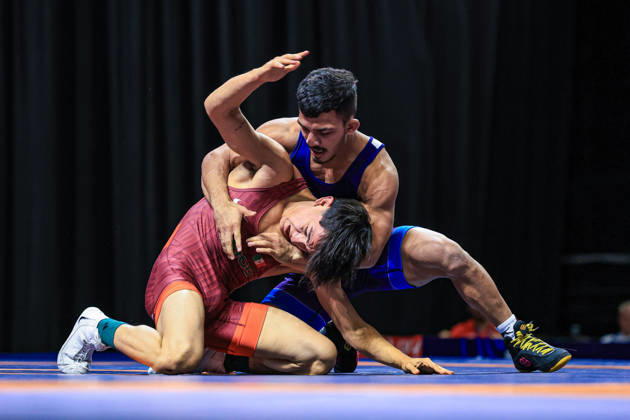 U23 World Championships 55kg GR - Vishvajit Ramchandra More (IND) df. Isaac Marin Mata (MEX)