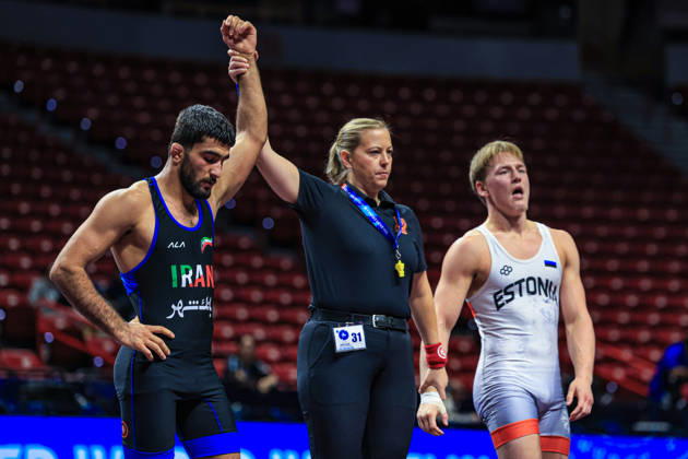 U23 World Championships 77kg GR - Ahoura Malek Mohammad Bouveiri Piani (IRI) df. Artur Jeremejev (EST)