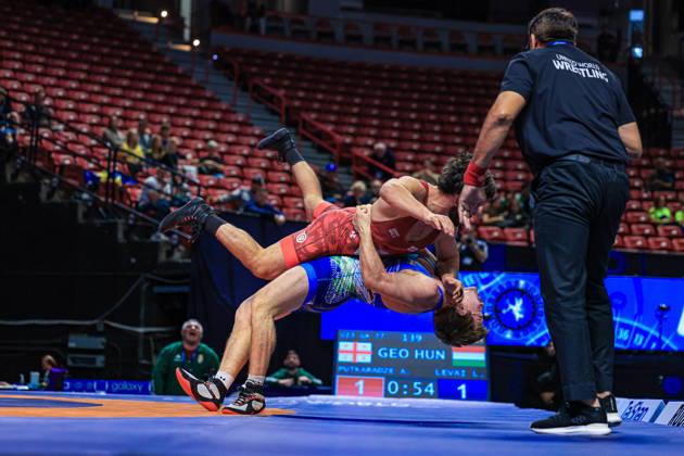 U23 World Championships 77kg GR - Levente Levai (HUN) df. Anri Putkaradze (GEO)