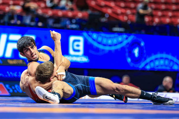 U23 World Championships 72kg GR - Farid Khalilov (AZE) df. Vasile Zabica (MDA)