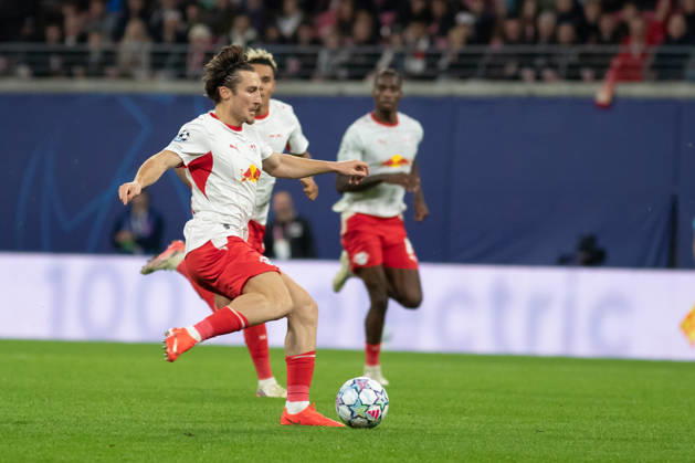 UEFA Champions League: RB Leipzig vs. PSV Eindhoven, 13.10.26 Rocco Reitz (20, RB Leipzig). Fußball, UEFA Champions League, Saison 2026 2027: RB Leipzig vs. PSV Eindhoven am 13.10.2026 in der Red Bull Arena, Leipzig. Copyright: xBEAUTIFULxSPORTS JanxKaeferx