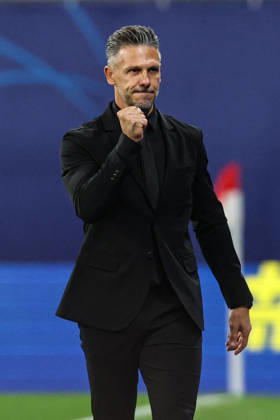 Trainer Martin Demichelis (RB Leipzig) - Champions League Gruppenphase Saison 2026-2027 Punktspiel RB Leipzig vs.PSV Eindhoven in der Red Bull Arena in Leipzig - Fussball,Deutschland,Mann,Männer,13.10.2026