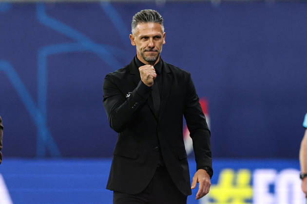 Trainer Martin Demichelis (RB Leipzig) - Champions League Gruppenphase Saison 2026-2027 Punktspiel RB Leipzig vs.PSV Eindhoven in der Red Bull Arena in Leipzig - Fussball,Deutschland,Mann,Männer,13.10.2026