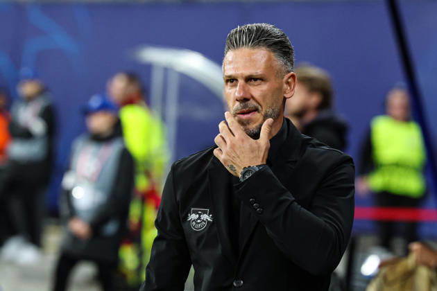 Trainer Martin Demichelis (RB Leipzig) - Champions League Gruppenphase Saison 2026-2027 Punktspiel RB Leipzig vs.PSV Eindhoven in der Red Bull Arena in Leipzig - Fussball,Deutschland,Mann,Männer,13.10.2026
