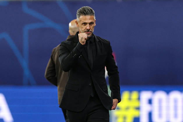 Trainer Martin Demichelis (RB Leipzig) - Champions League Gruppenphase Saison 2026-2027 Punktspiel RB Leipzig vs.PSV Eindhoven in der Red Bull Arena in Leipzig - Fussball,Deutschland,Mann,Männer,13.10.2026