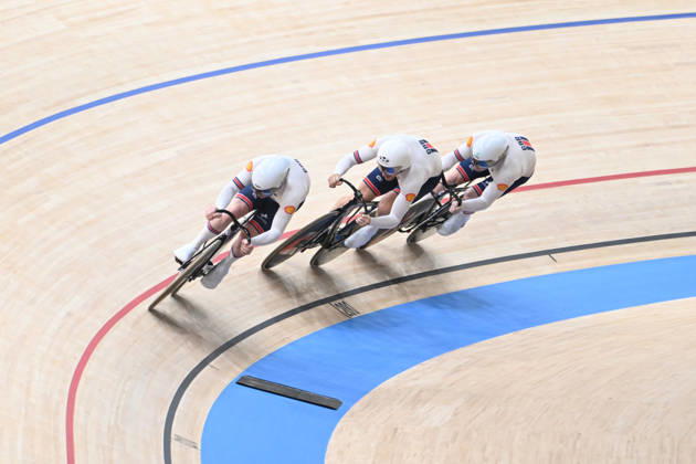 14-10-2026 World Championships Elite Track; Giornata 01; 2026, Great Britain; Ledingham Horn, Harry; Lowe, Edward; Truman, Joseph; Shanghai - Velodromo; 