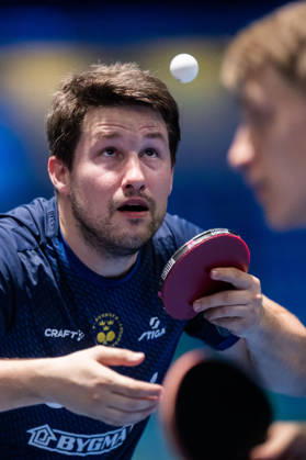 261014 Kristian Karlsson of Sweden during day 4 of the European Table tennis, Tischtennis Championship on October 14, 2026 in Ljubljana. Photo: Martin Metelko BILDBYRÅN COP 362 ME0001 bordtennis table tennis pingis 2026 european table tennis championship bordtennis-em em 4 bbeng Copyright: MARTINxMETELKO BB261014BB391