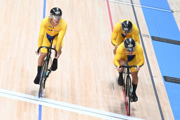 14-10-2026 World Championships Elite Track; Giornata 01; 2026, Thailandia; Angsuthasawit, Jai; Bunma, Norasetthada; Petcharat, Yeaunyong; Shanghai - Velodromo;