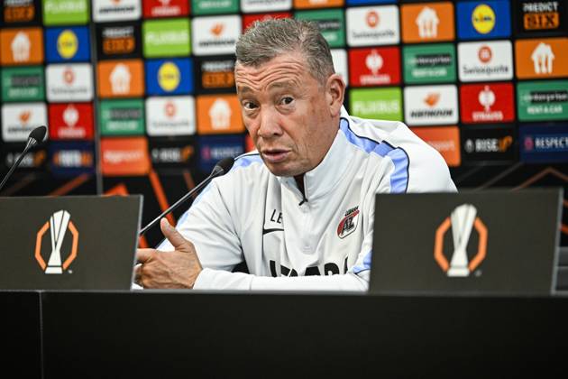 ALKMAAR - AZ Alkmaar coach Lee-Roy Echteld during a press conference, PK, Pressekonferenz the day before the Europa League match between AZ Alkmaar and Hapoel Beer-Sheva at the AFAS Stadium, on October 14, 2026 in Alkmaar, the Netherlands. OLAF KRAAK ANP xVIxANPxSportx xxANPxIVx 572422291 originalFilename: 572422291.jpg