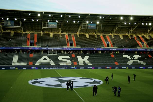 Football - UEFA Champions League - LASK v Liverpool FC LINZ, AUSTRIA - Wednesday, October 14, 2026: A general view before the UEFA Champions League 2026 27 League Phase MD2 match between LASK and Liverpool FC at the Oberösterreich Arena. (Photo by David Rawcliffe Propaganda) LINZ Oberösterreich Arena UPPER AUSTRIA AUSTRIA  Copyright: xDavidxRawcliffex 2026-10-14-LASK_v_LIverpool-010