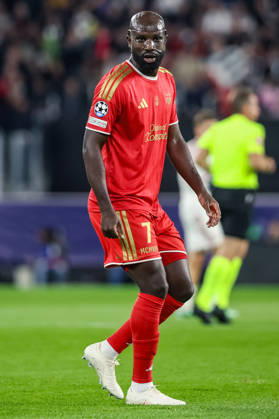 SOCCER - UEFA CL, LASK vs Liverpool LINZ,AUSTRIA,14.OCT.26 - SOCCER - UEFA Champions League, Linzer ASK vs Liverpool FC. Image shows Samuel Adeniran (LASK).  GEPAxpictures xManuelxBinder