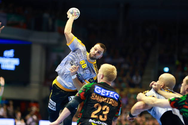 2026.10.14 Magdeburg Pilka reczna , Liga Mistrzow EHF , sezon 2026 27 SC Magdeburg -Industria Kielce N z Aleks Vlah Foto Tomasz Fafara PressFocus 2026.10.14 Magdeburg Handball , EHF Champions League , 2026 2027 season SC Magdeburg - Industria Kielce Aleks Vlah Credit: Tomasz Fafara PressFocus NEWSPIX.PL --- newspix.pl 