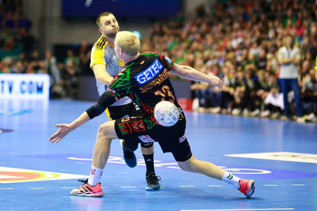 2026.10.14 Magdeburg Pilka reczna , Liga Mistrzow EHF , sezon 2026 27 SC Magdeburg -Industria Kielce N z Aleks Vlah Foto Tomasz Fafara PressFocus 2026.10.14 Magdeburg Handball , EHF Champions League , 2026 2027 season SC Magdeburg - Industria Kielce Aleks Vlah Credit: Tomasz Fafara PressFocus NEWSPIX.PL --- newspix.pl 