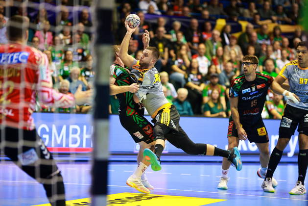 2026.10.14 Magdeburg Pilka reczna , Liga Mistrzow EHF , sezon 2026 27 SC Magdeburg -Industria Kielce N z Aleks Vlah Foto Tomasz Fafara PressFocus 2026.10.14 Magdeburg Handball , EHF Champions League , 2026 2027 season SC Magdeburg - Industria Kielce Aleks Vlah Credit: Tomasz Fafara PressFocus NEWSPIX.PL --- newspix.pl 
