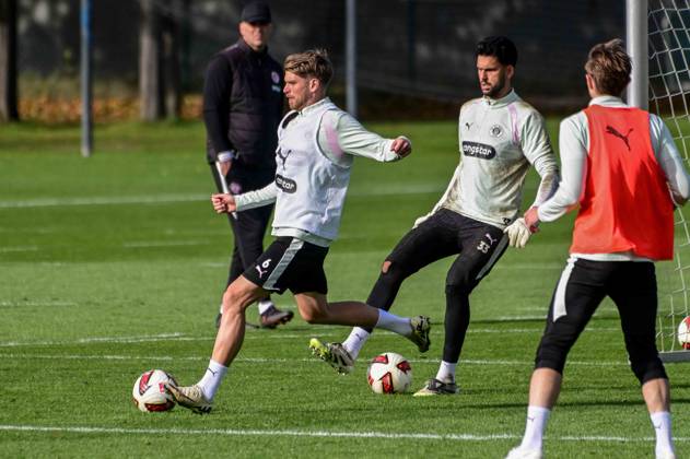Marcus Mathisen ( Pauli ) Deutschland , Hamburg , Trainingsgelände an der Kollaustrasse , Fussball , 2. Bundesliga , FC St Pauli