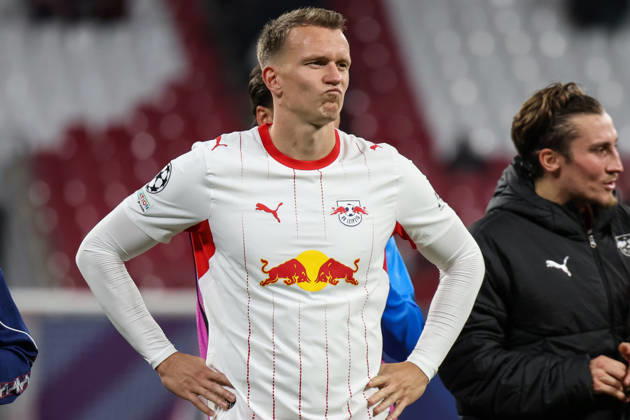 Deutschland: Fußball - UEFA Champions League - Saison 2026 - 2027, 2. Spieltag - RB Leipzig gegen PSV Eindhoven, Red Bull Arena (Leipzig): Lukas Klostermann (RB Leipzig, 16) Copyright: xLucasxWalterx