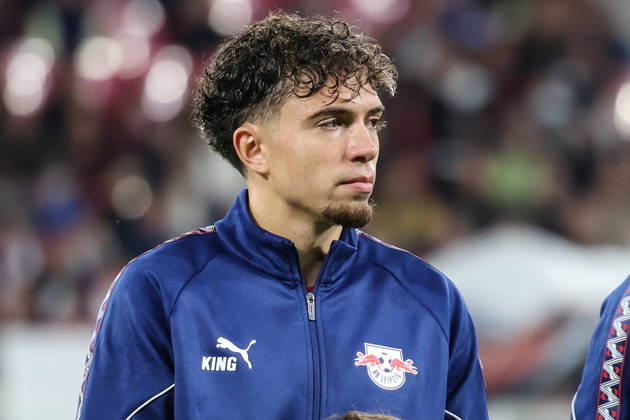 Deutschland: Fußball - UEFA Champions League - Saison 2026 - 2027, 2. Spieltag - RB Leipzig gegen PSV Eindhoven, Red Bull Arena (Leipzig): Neil El Aynaoui (RB Leipzig, 21) Copyright: xLucasxWalterx