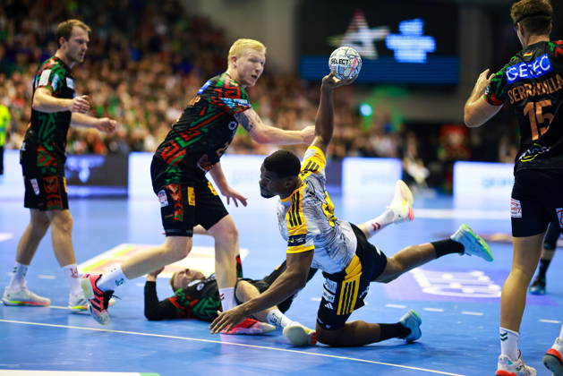 2026.10.14 Magdeburg Pilka reczna , Liga Mistrzow EHF , sezon 2026 27 SC Magdeburg -Industria Kielce N z Dylan Nahi Foto Tomasz Fafara PressFocus 2026.10.14 Magdeburg Handball , EHF Champions League , 2026 2027 season SC Magdeburg - Industria Kielce Dylan Nahi Credit: Tomasz Fafara PressFocus NEWSPIX.PL --- newspix.pl 
