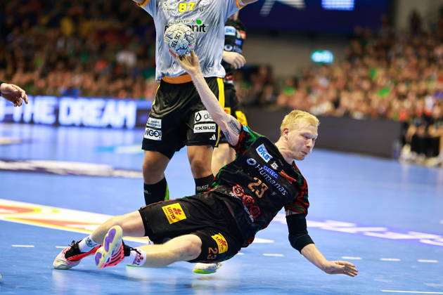 2026.10.14 Magdeburg Pilka reczna , Liga Mistrzow EHF , sezon 2026 27 SC Magdeburg -Industria Kielce N z Magnus Saugstrup Foto Tomasz Fafara PressFocus 2026.10.14 Magdeburg Handball , EHF Champions League , 2026 2027 season SC Magdeburg - Industria Kielce Magnus Saugstrup Credit: Tomasz Fafara PressFocus NEWSPIX.PL --- newspix.pl 