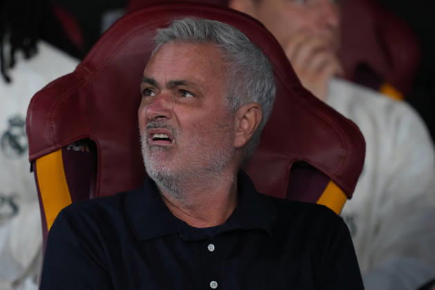 Real Madrid’s head coach Jose Mourinho during the UEFA Champions League Phase - Matchday 2 soccer match between AS Roma and Real Madrid at the Rome s Olympic stadium, Italy - Wednesday October 14, 2026 - Soccer ( Photo by Alfredo Falcone LaPresse )  Copyright: xAlfredoxFalcone LaPressex