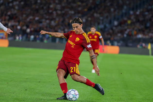 October 14, 2026, Roma, Roma, Italy: Paulo Dybala of AS Roma during the Champions League football match between AS Roma and FC Real Madrid at the Stadio Olimpico in Rome on October 14, 2026.Pictured: Roma Italy - ZUMAs236 20261014_aap_s236_035 Copyright: xFabioxSassox