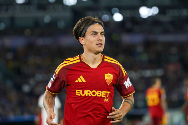 October 14, 2026, Roma, Roma, Italy: Paulo Dybala of AS Roma during the Champions League football match between AS Roma and FC Real Madrid at the Stadio Olimpico in Rome on October 14, 2026.Pictured: Roma Italy - ZUMAs236 20261014_aap_s236_040 Copyright: xFabioxSassox