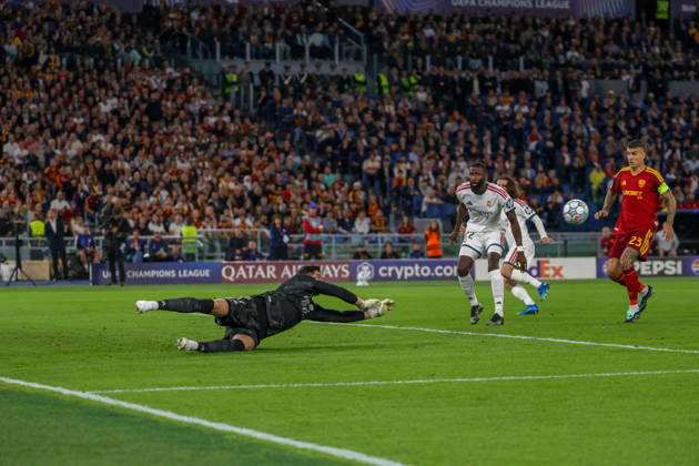 October 14, 2026, Roma, Roma, Italy: Thibaut Courtois of Real Madrid during the Champions League football match between AS Roma and FC Real Madrid at the Stadio Olimpico in Rome on October 14, 2026.Pictured: Roma Italy - ZUMAs236 20261014_aap_s236_041 Copyright: xFabioxSassox