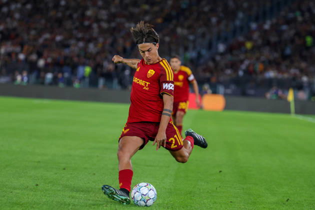 October 14, 2026, Roma, Roma, Italy: Paulo Dybala of AS Roma during the Champions League football match between AS Roma and FC Real Madrid at the Stadio Olimpico in Rome on October 14, 2026.Pictured: Roma Italy - ZUMAs236 20261014_aap_s236_046 Copyright: xFabioxSassox