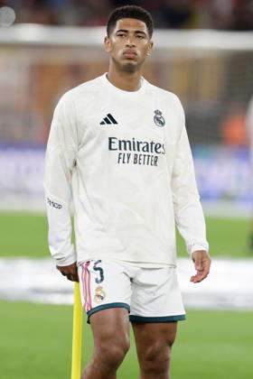 SOCCER - UEFA Champions League - AS Roma vs. Real Madrid Photo by IPA ABACAPRESS.COM89687319 - Real Madrid s English midfielder Jude Bellingham during the UEFA Champions League match between AS Roma and Real Madrid at the Olimpico Stadium on October 14, 2026, in Rome, Italy. Rome Italy Copyright: xIPAxSport ABACAx