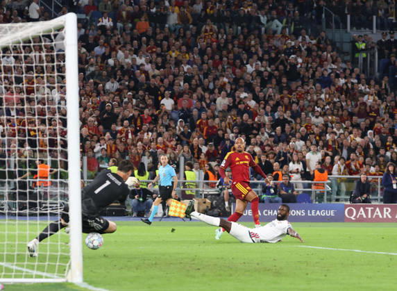 Europa Champions League 2026 27 between Roma vs Real Madrid Thibaut Courtois of Real Madrid during the Champions League football match between AS Roma and FC Real Madrid at the Stadio Olimpico in Rome on October 14, 2026 Pictured: Roma stadio Olimpico Roma Italy Copyright: xFABIOxSASSOxFabioxSassox Roma Real Madrid2026_10_14Fabio Sasso7631