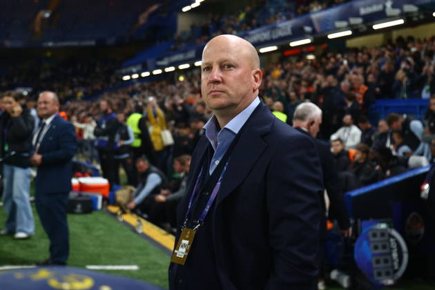 UEFA Champions League - Shakhtar Donetsk vs AEK Athens FC - Marko Nikolic coach of AEK Athens FC react during the UEFA Champions League phase Matchday 2 soccer match between Shakhtar Donetsk vs AEK Athens FC in Stamford Bridge, London, UK, on 13 October 2026. IMAGO ONE INCH PRODUCTIONS LONDON UK Copyright: xONExINCHxPRODUCTIONSx 7122970