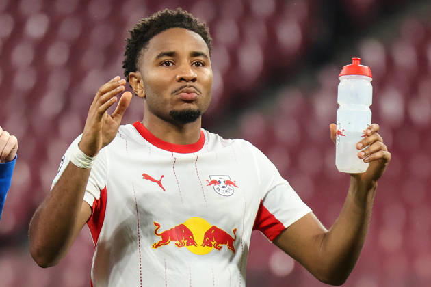 Deutschland: Fußball - UEFA Champions League - Saison 2026 - 2027, 2. Spieltag - RB Leipzig gegen PSV Eindhoven, Red Bull Arena (Leipzig): Christopher Nkunku (RB Leipzig, 28) Copyright: xLucasxWalterx
