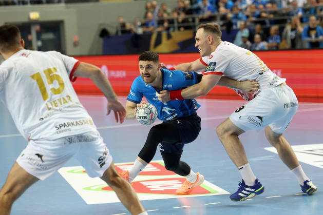Plock 14.10.2026 Liga mistrzow pilka reczna mezczyzn faza grupowa sezon 2026 27 --- Group phase mens handball EHF Champions League Orlen Wisla Plock - HC Vardar 1961 Skopje Mitja Janc Fot. Marcin Solarz FotoPyK NEWSPIX.PL --- newspix.pl 