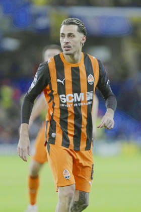 Shakhtar Donetsk v AEK Athens - UEFA Champions League LONDON, UNITED KINGDOM - OCTOBER 14: Shakhtar Donetsk s Marlon Gomes during UEFA Champions League football match between Shakhtar Donetsk and AEK Athens at Stamford Bridge in London, United Kingdom, on October 14, 2026. Yunus Dalgic Anadolu London United Kingdom. Editorial use only. Please get in touch for any other usage.  Copyright: x2026xAnadoluxYunusxDalgicx