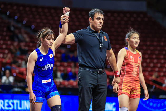U23 World Championships 50kg WW - Haruna Morikawa (JPN) df. Suvd Erdene Bayarbaatar (MGL)